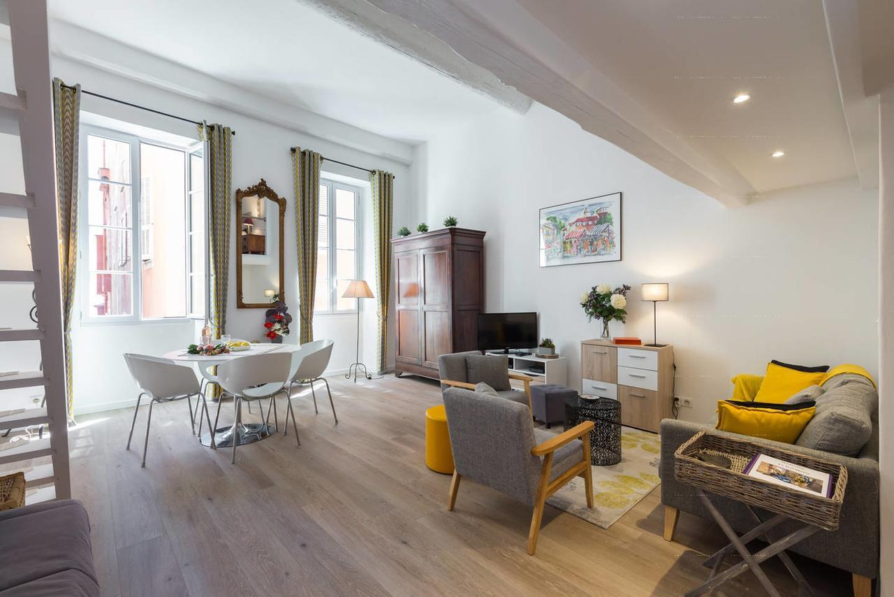 Barillerie - Loft Moderne, Face Mer, Vieux-Nice. Exterior foto